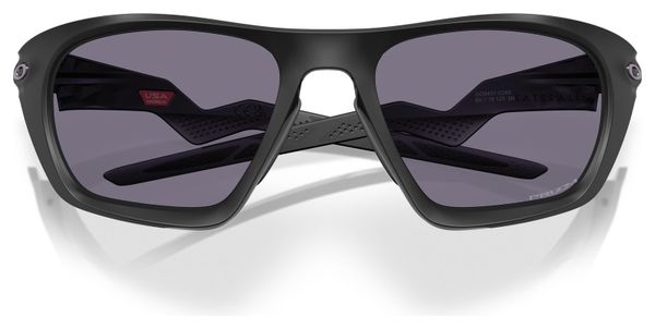 Lunettes Oakley Lateralis Matte Noir / Prizm Grey / Réf : OO9431-0260