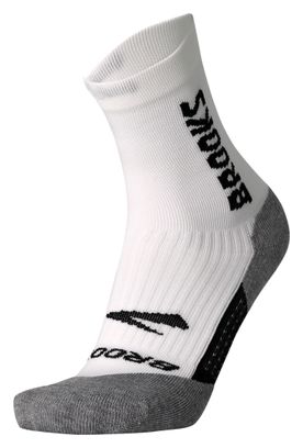 Brooks Ghost Crew Socken Weiß