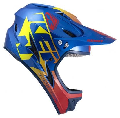 Casque Intégral Kenny Down Hill 2022 Graphic Bleu - Produit Reconditionné