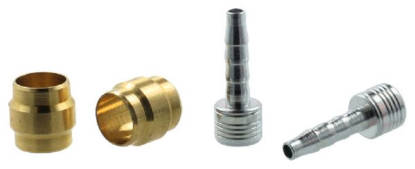 Kit de oliva e inserto Elved para latiguillo Campagnolo (x2)