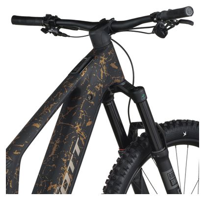 VTT Électrique Tout-Suspendu Scott Patron ST 910 12V 800Wh Bosch 100 Nm 29'' Noir/Or 2026