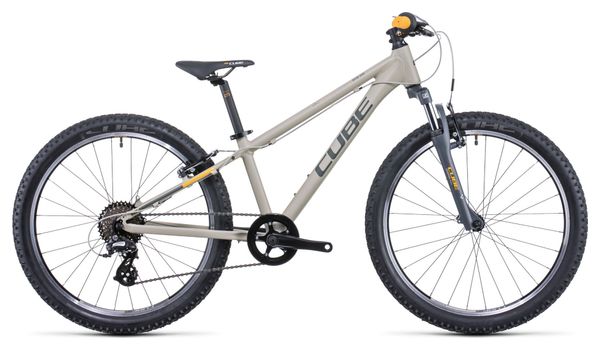 VTT Semi-Rigide Enfant Cube Acid 240 Shimano Tourney/Altus 7V 24'' Beige Desert 2022 8 - 12 ans