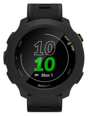Coque de protection souple en silicone pour Garmin Forerunner 55/158 - Noir