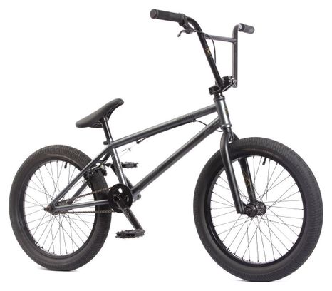 BMX VELO STRIKEDOWN PRO ADULTES ACIER-GRIS 9 7KG 20 POUCES KHEBIKES