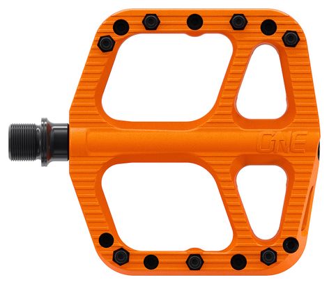 Pair of OneUp Small Composite Orange Pedals