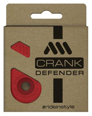 All Mountain Stijl Crank Defender Crank Protector Rood