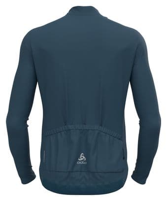 Odlo Full Zip Zeroweight Ceramiwarm Cycling Jacket Blue
