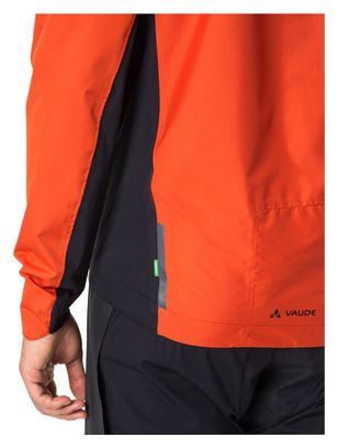 Giacca antipioggia Vaude Kuro Rosso