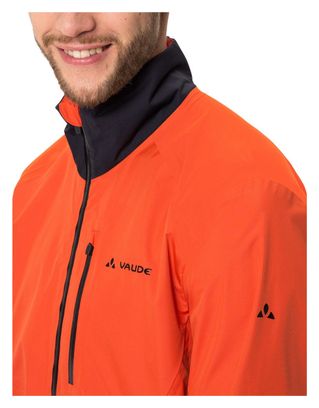 Giacca antipioggia Vaude Kuro Rosso