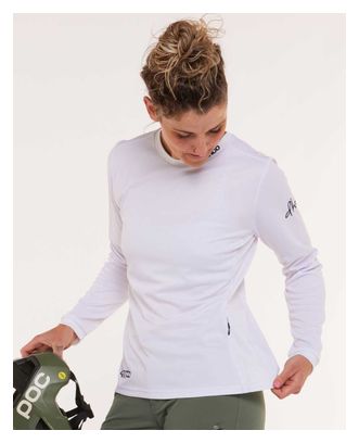 Dharco Gravity Maillot de manga larga para mujer Blanco