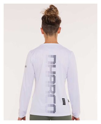 Dharco Gravity Maillot de manga larga para mujer Blanco