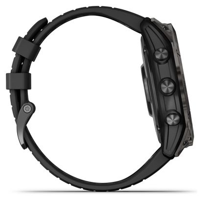 Montre de Sport Garmin fēnix 7X Pro Solar Edition Gris Slate Noir