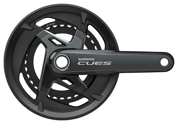 Platos y bielas Shimano Cues FC-U8000-2 46/32T 11S Negro