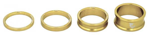 Kit distanziali per cuffie di precisione Wolf Tooth (x4) Oro
