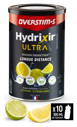 Boisson énergétique Overstims Hydrixir Ultra Citron - Citron Vert 400g