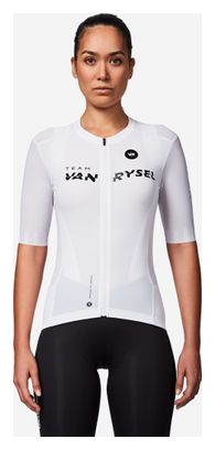 Camiseta de manga corta Van Rysel RCR-R 2 blanca unisex