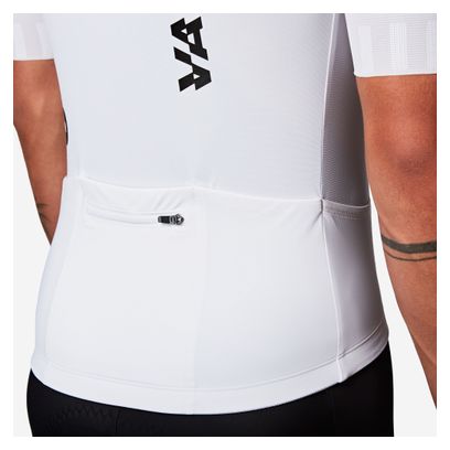 Camiseta de manga corta Van Rysel RCR-R 2 blanca unisex