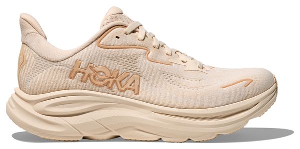 Chaussures Running Hoka Clifton 10 Beige Femme