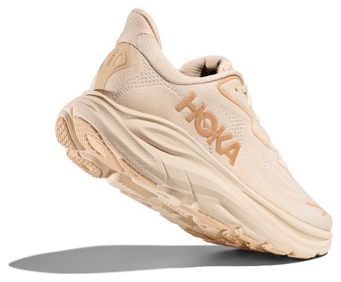 Chaussures Running Hoka Clifton 10 Beige Femme