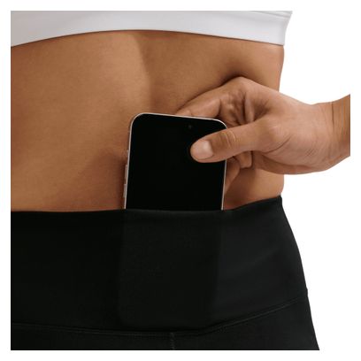 Nike One Seamless Front lange legging voor dames, zwart