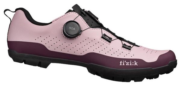 Chaussures de Gravel Fizik Terra Atlas Rose Noir Unisexe