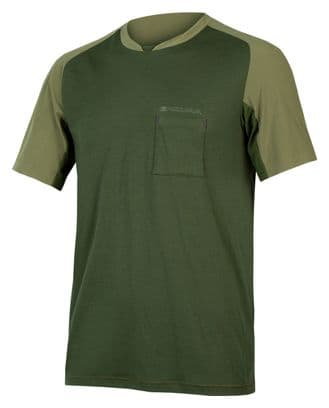 Camiseta Endura GV500 Foyle verde oliva