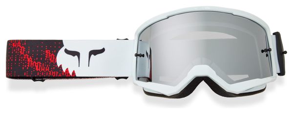 Fox Main Kairos Mirror Mask White/Red