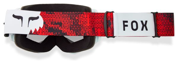 Fox Main Kairos Mirror Mask White/Red