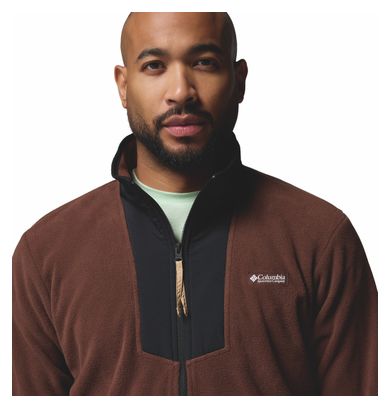 Polaire Columbia 1/2 Zip Sequoia Grove Brun Homme