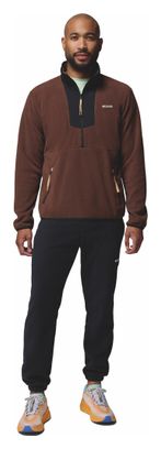 Polaire Columbia 1/2 Zip Sequoia Grove Brun Homme