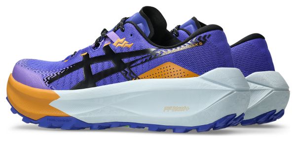 Asics Trabuco Max 5 Trailschoenen Paars/Oranje Heren