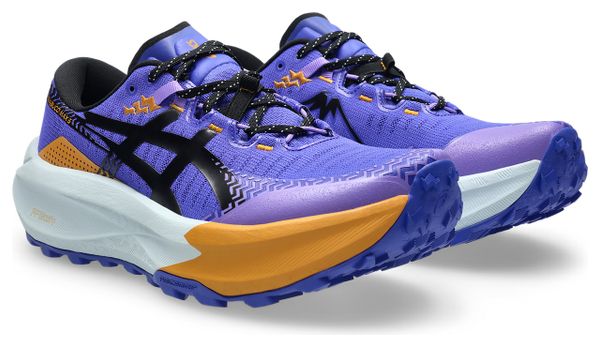 Asics Trabuco Max 5 Trailschoenen Paars/Oranje Heren