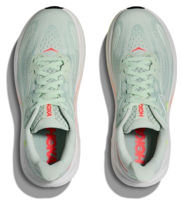 Chaussures Running Hoka Clifton 10 Vert/Jaune Femme