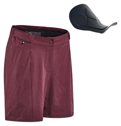 Rockrider ST 500 shorts Bordeaux
