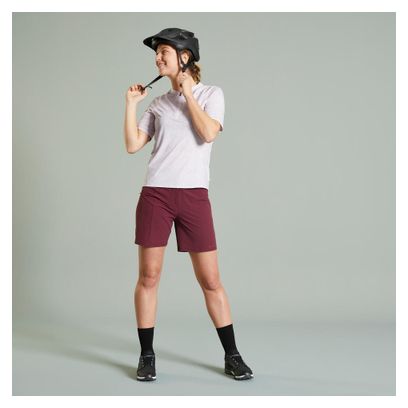 Rockrider ST 500 shorts Bordeaux