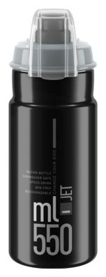 Elite Jet Plus Borraccia Sportiva 950ml - Nero/Grigio, Biodegradabile E Senza BPA, Ideale Per Ciclismo E Sport - Foto 8