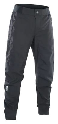 Pantalones de ciclismo de montaña con logotipo ION Negro