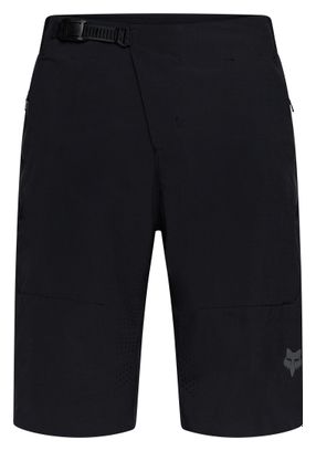 Pantaloncini da uomo Fox Flexair in pelle nera