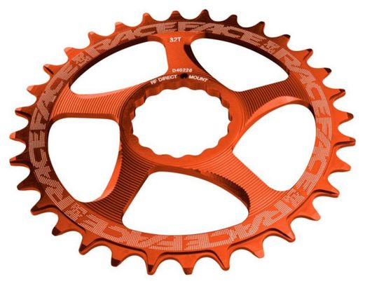 Plateau RaceFace Cinch Narrow Wide Direct Mount Orange