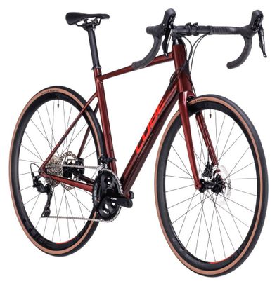 Cube Attain SLX Road Bike Shimano 105 11S 700 mm Deep Red 2023