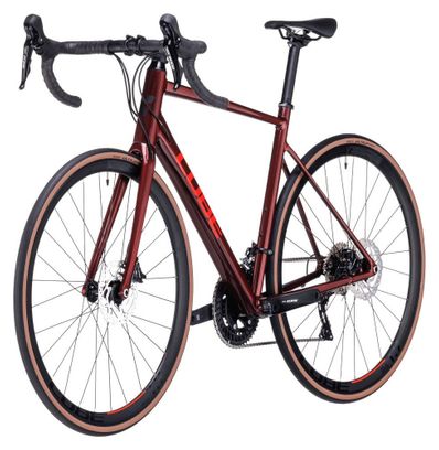 Cube Attain SLX Road Bike Shimano 105 11S 700 mm Deep Red 2023