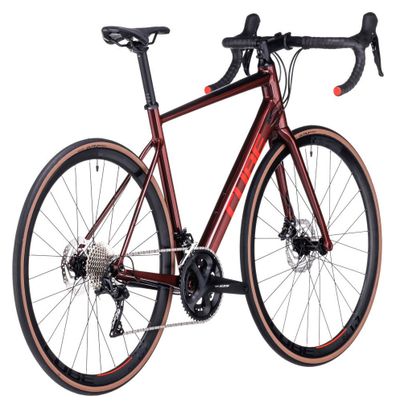 Cube Attain SLX Road Bike Shimano 105 11S 700 mm Deep Red 2023