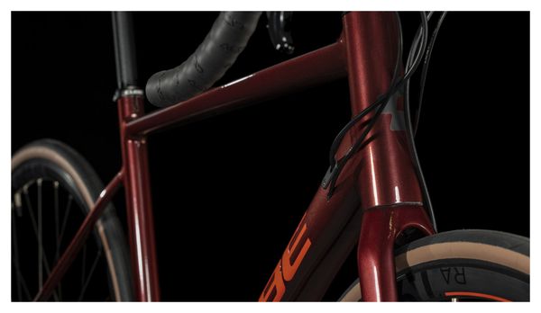 Cube Attain SLX Road Bike Shimano 105 11S 700 mm Deep Red 2023