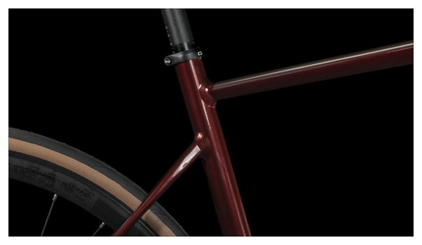 Cube Attain SLX Road Bike Shimano 105 11S 700 mm Deep Red 2023