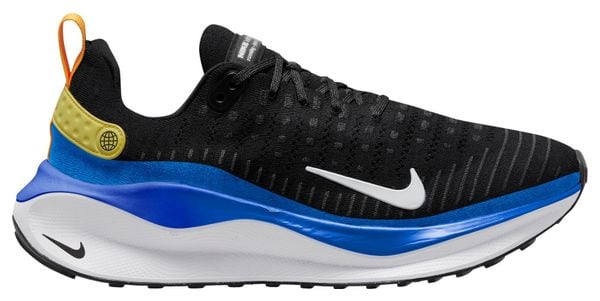Nike ReactX Infinity Run 4 Hardloopschoenen Zwart Blauw Geel