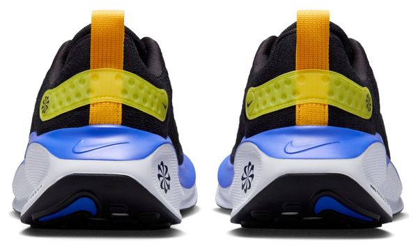 Nike ReactX Infinity Run 4 Hardloopschoenen Zwart Blauw Geel