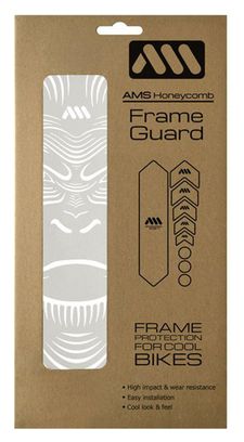 All Mountain Style Honeycomb 9 pcs Frame Guard Kit - Ape White