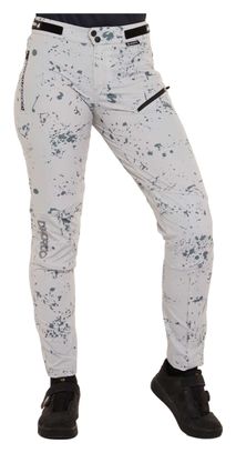 Pantalon VTT Femme Dharco Gravity Blanc/Gris