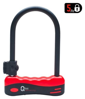 Qloc Security U12-245 U-lock | 12 x 108/245 mm + Support