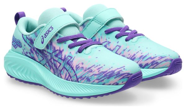 Chaussures Running Asics Pre Noosa Tri 16 PS Bleu/Violet Enfant